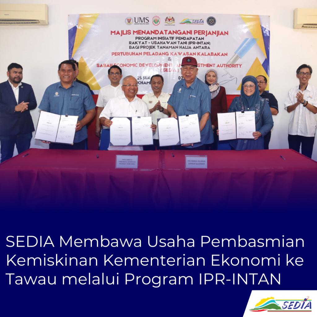 SEDIA Membawa Usaha Pembasmian Kemiskinan Kementerian Ekonomi ke Tawau melalui Program IPR-INTAN