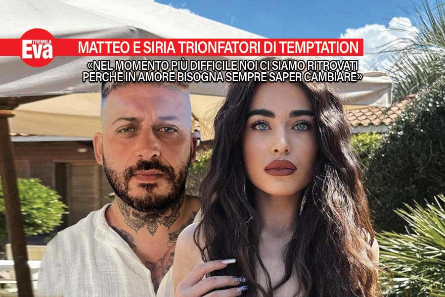 Matteo Vitali e Siria Pingo via insieme da Temptation Island