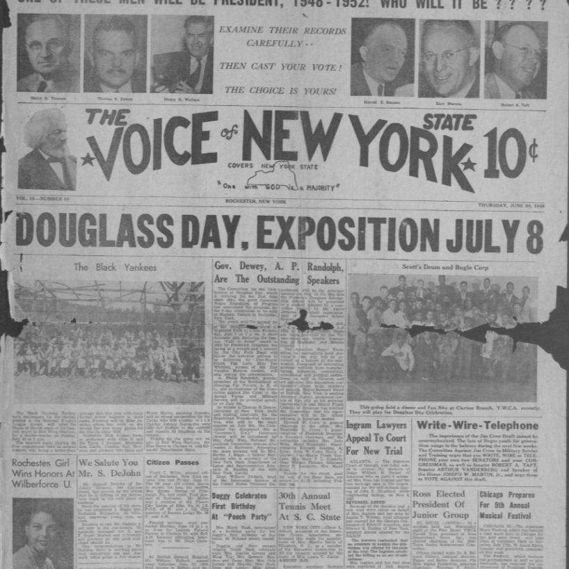 Frederick Douglass The Voice Digitized Collection