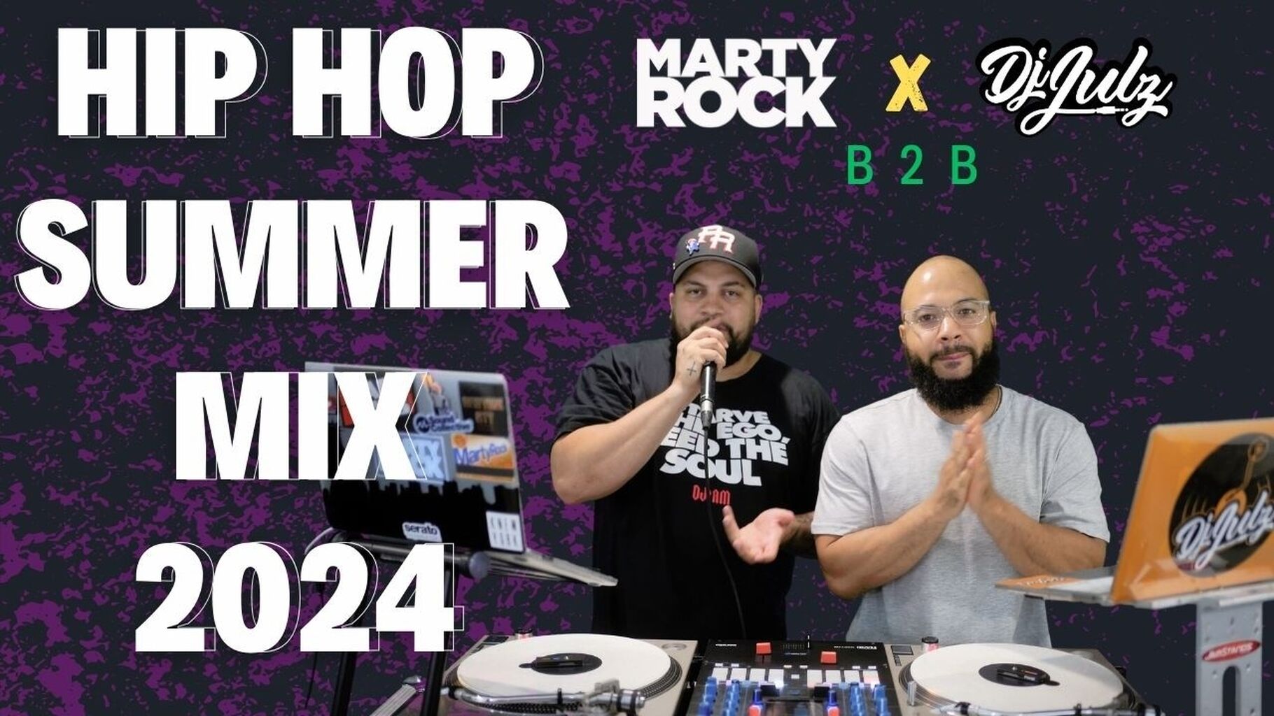 Hip Hop Summer Mix 2024 (Clean) | Marty Rock X Dj Julz B2B (Video)