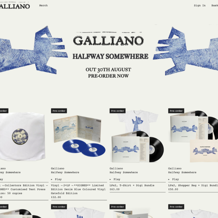 Galliano Band Shop