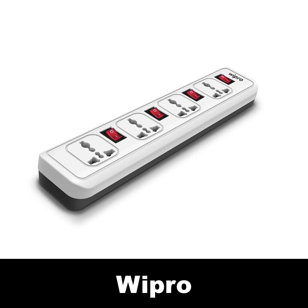 Wipro Extension Board  with Independent Switches
