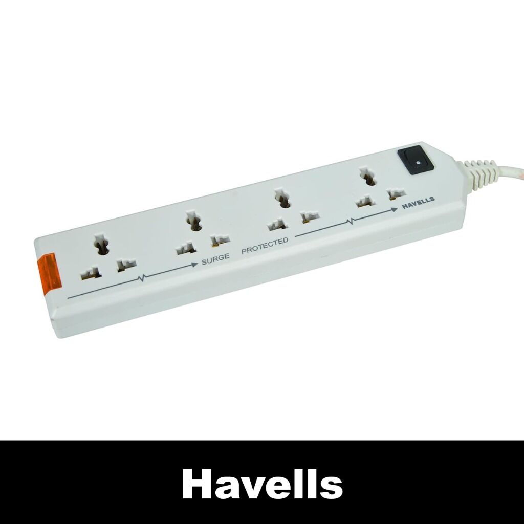 Havells 4 socket Extension Board