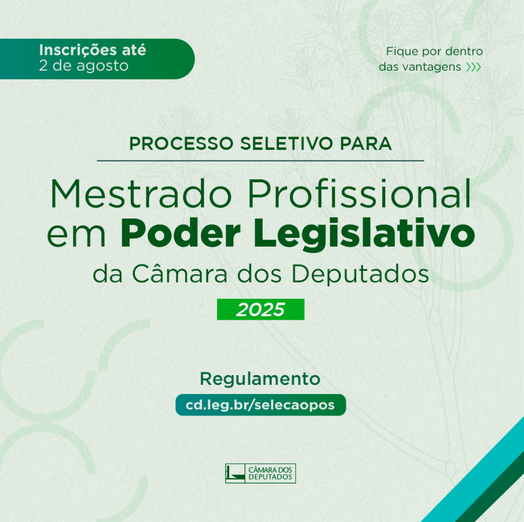 Mestrado Profissional em Poder Legislativo