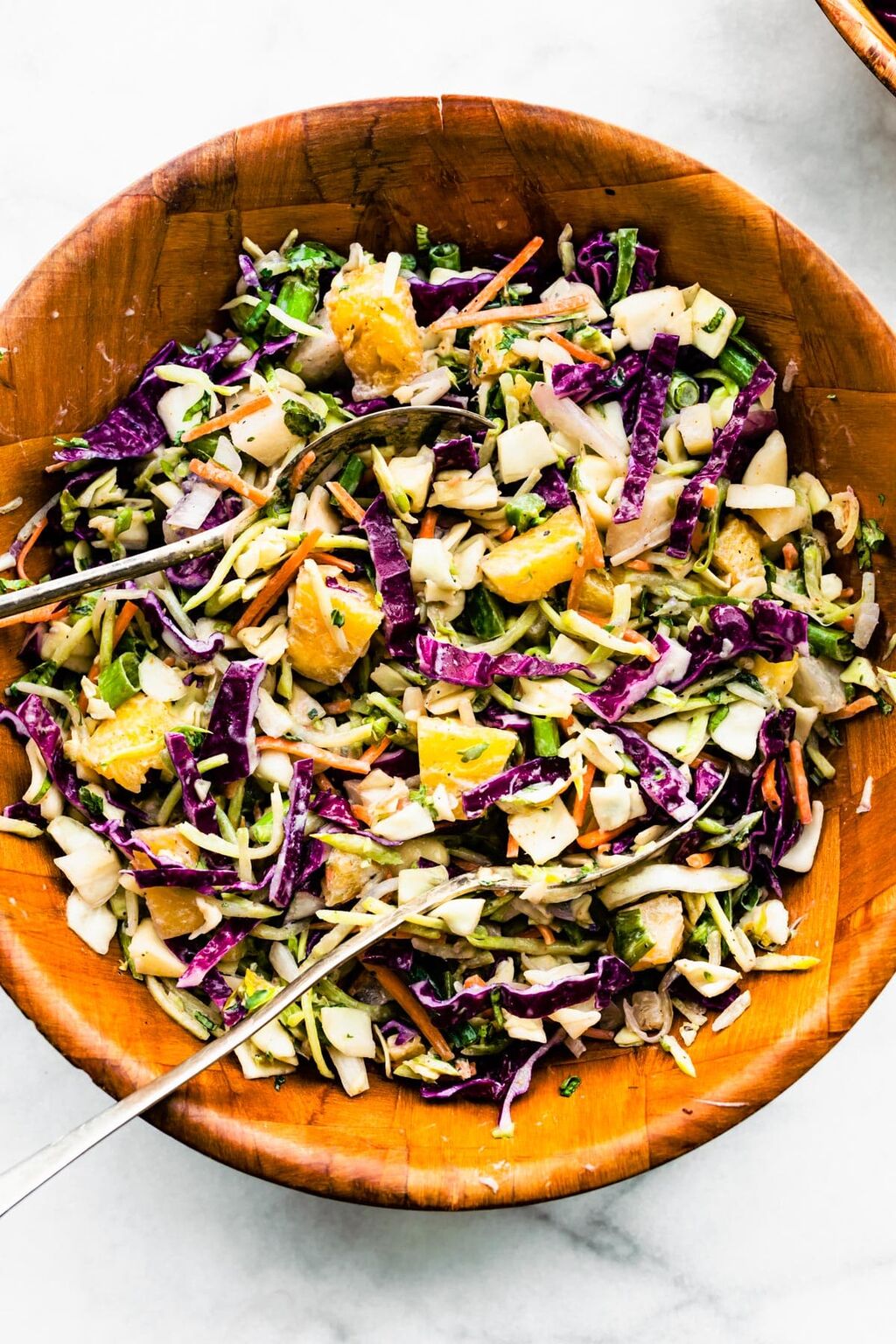 Healthy Pineapple Coleslaw Recipe 
