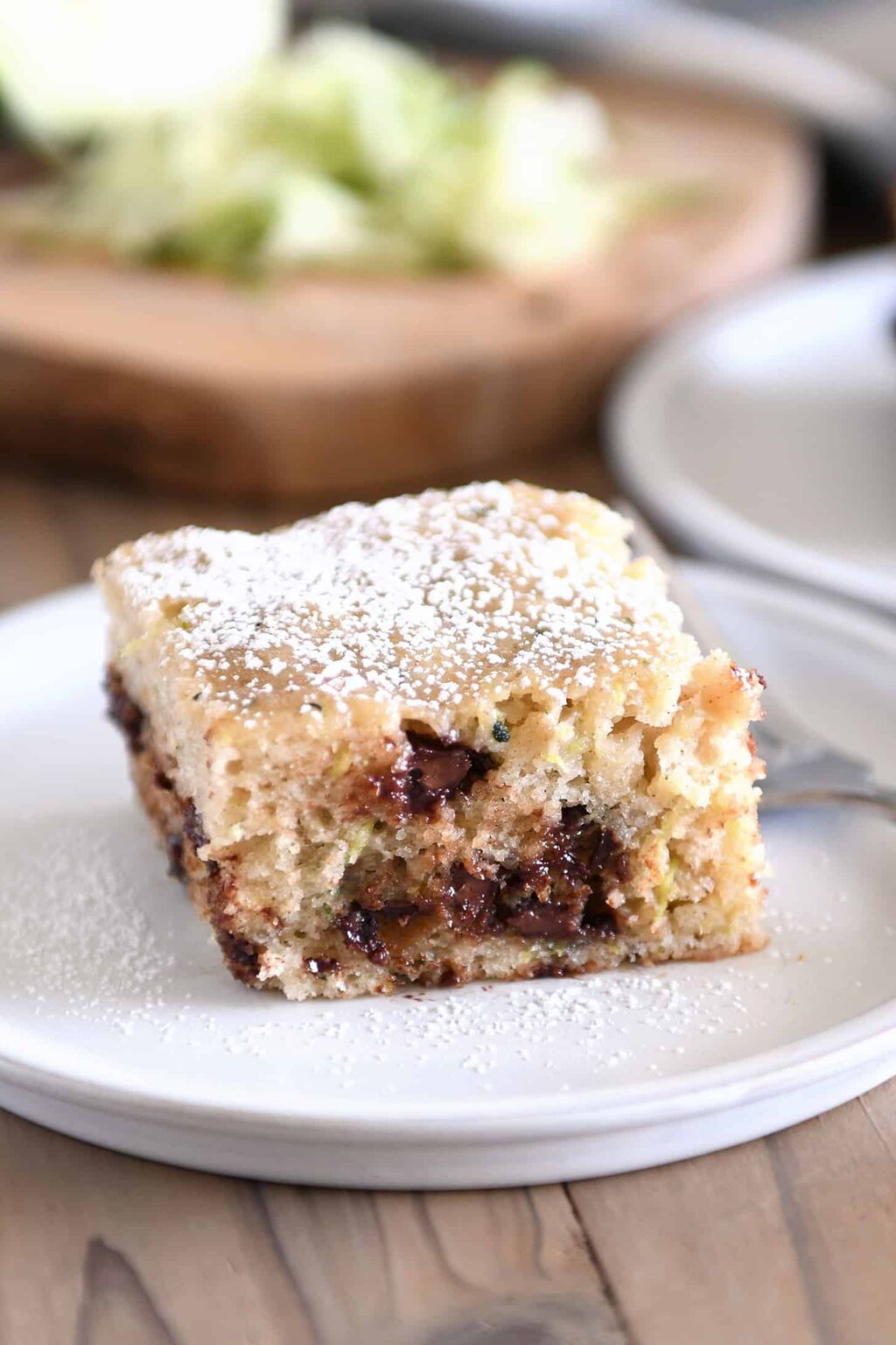 Fluffy Zucchini Chocolate Chip Cake