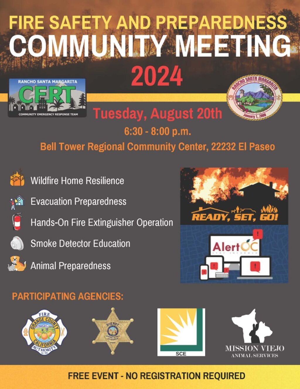 Fire Safety & Preparedness Community Meeting