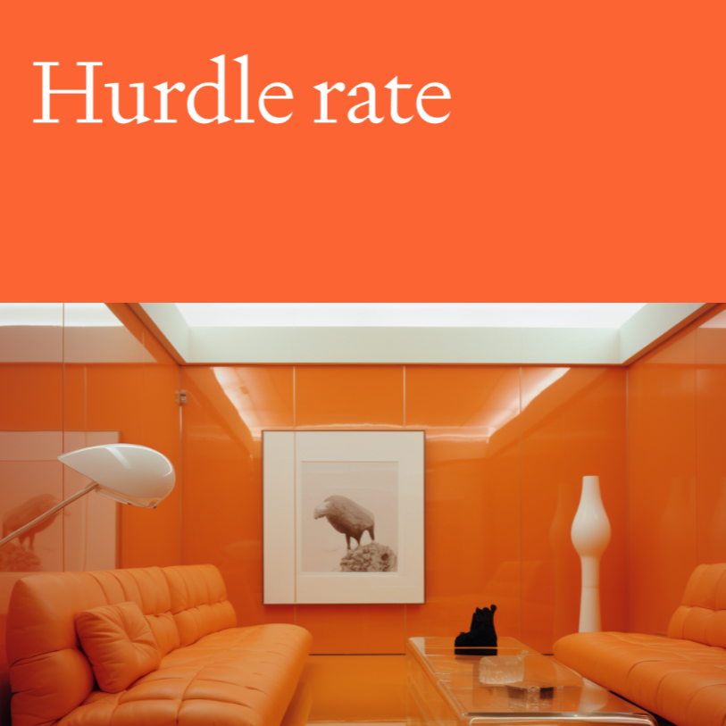 PE Masterclass: Hurdle Rate
