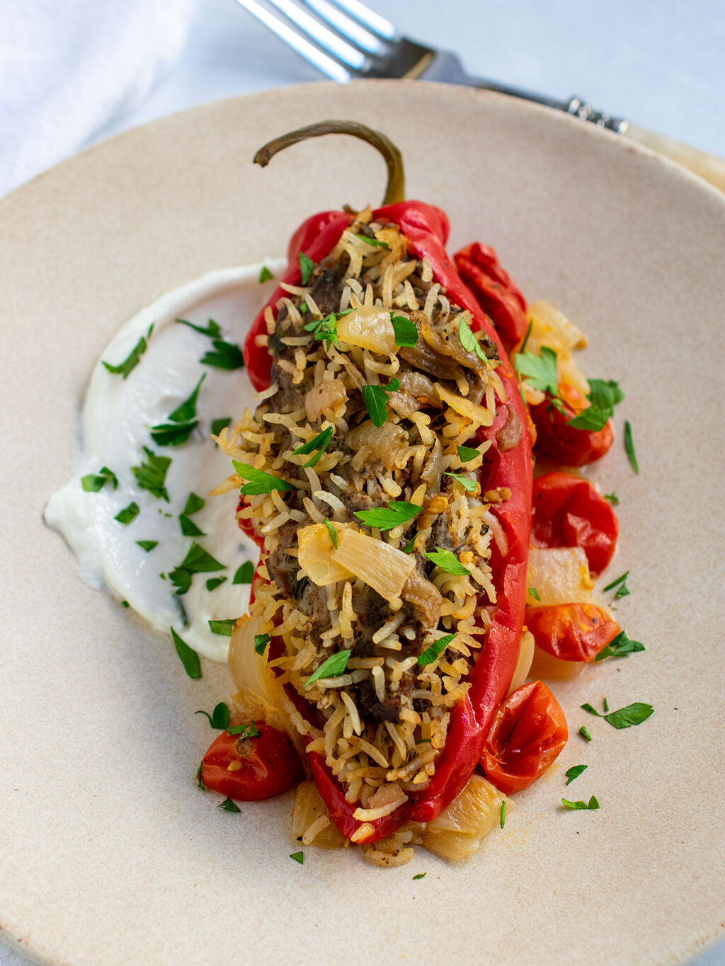 Stuffed Romano Peppers Recipe