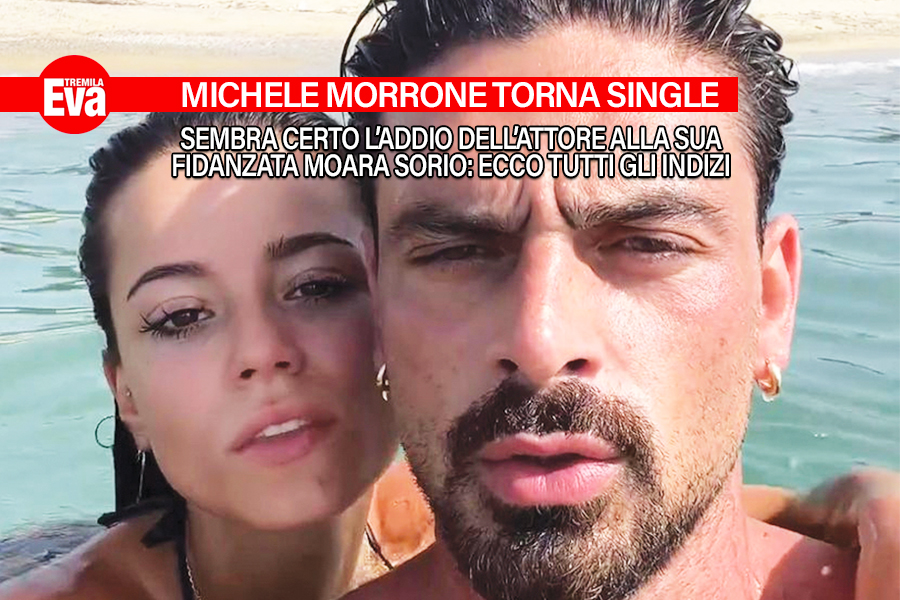 Michele Morrone torna single: &egrave; finita con Moara Sorio