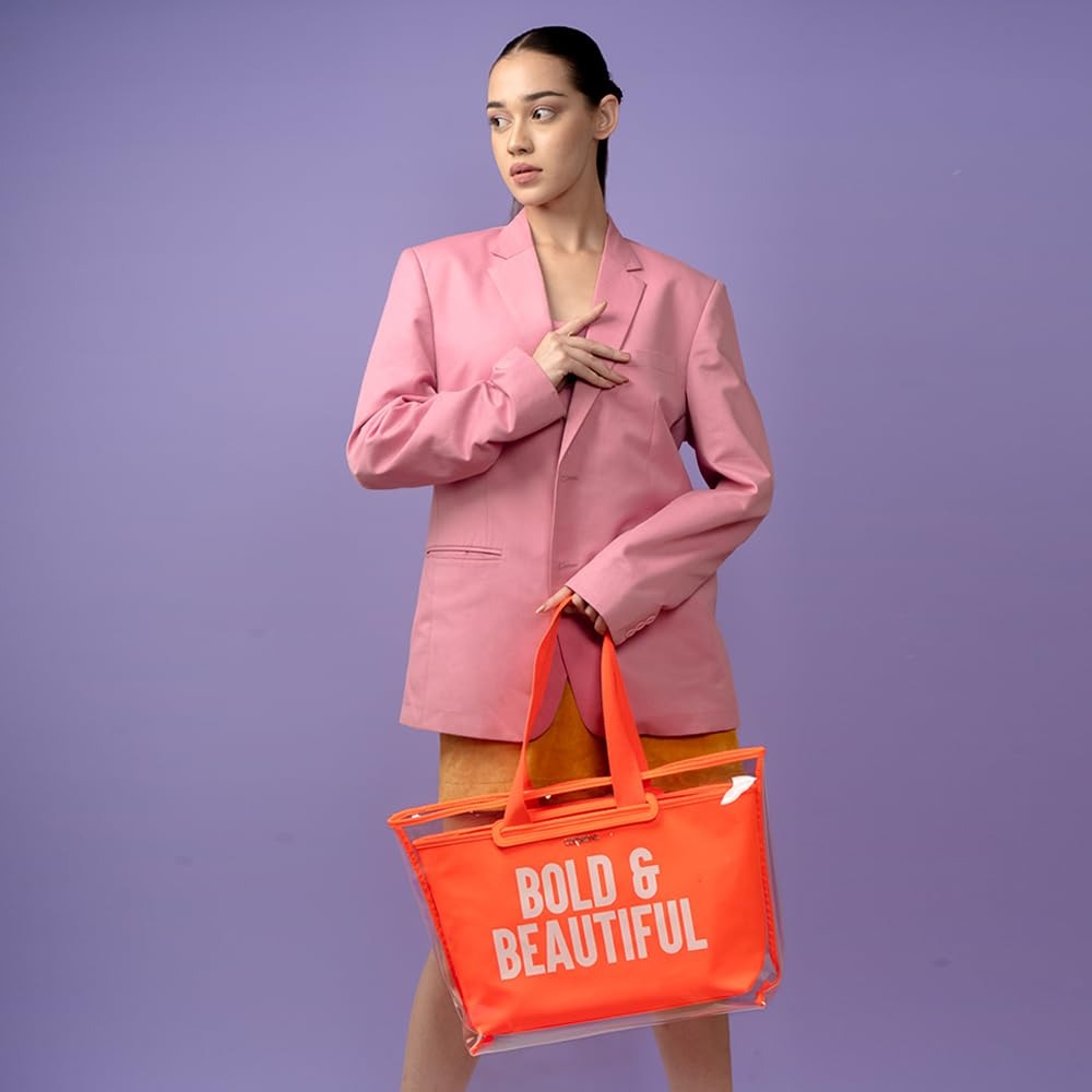 The Bold & Beautiful Tote - Neon Orange