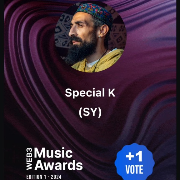 Vote for me and receive a free NFT as a memorabilia and your confirmation of your vote.