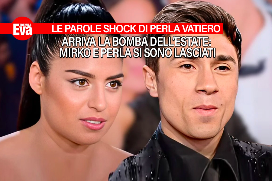La conferma di Perla Vatiero con Mirko Brunetti &egrave; finita