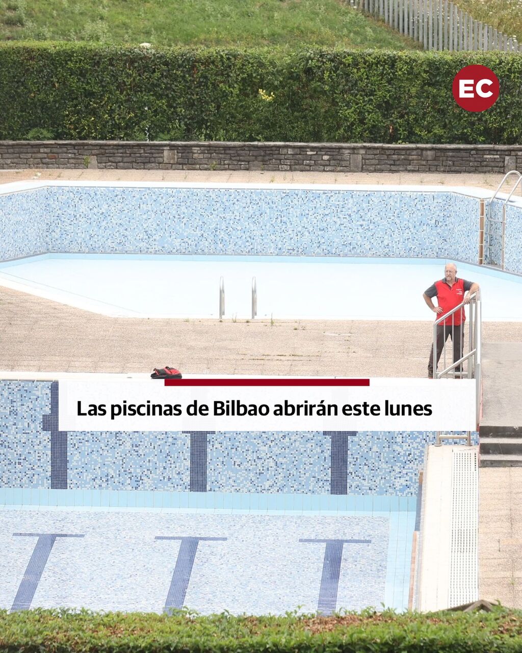 Las piscinas de Bilbao abrir&aacute;n el lunes tras 72 d&iacute;as cerradas por la huelga