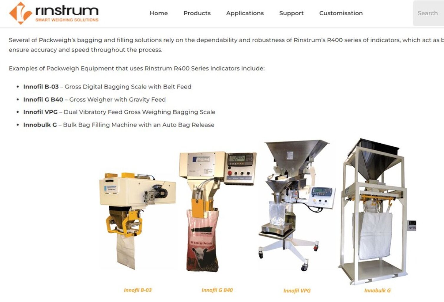 Packweigh & Rinstrum