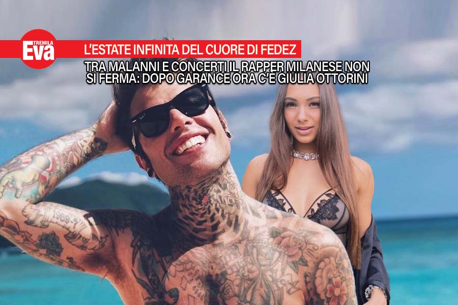Fedez, un'estate infinita: dopo Garance c'&egrave; Giulia Ottorini