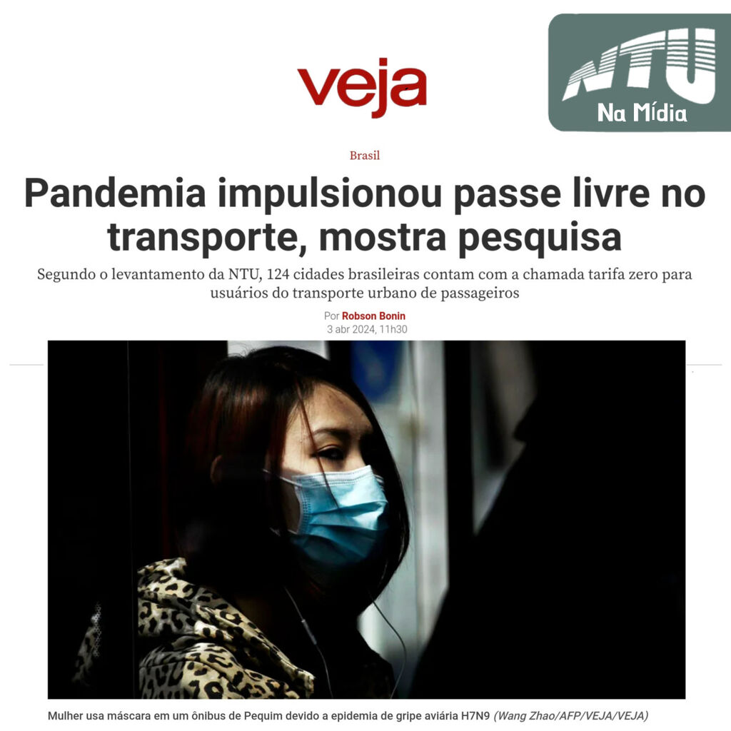VEJA - PANDEMIA IMPULSIONOU PASSE LIVRE...