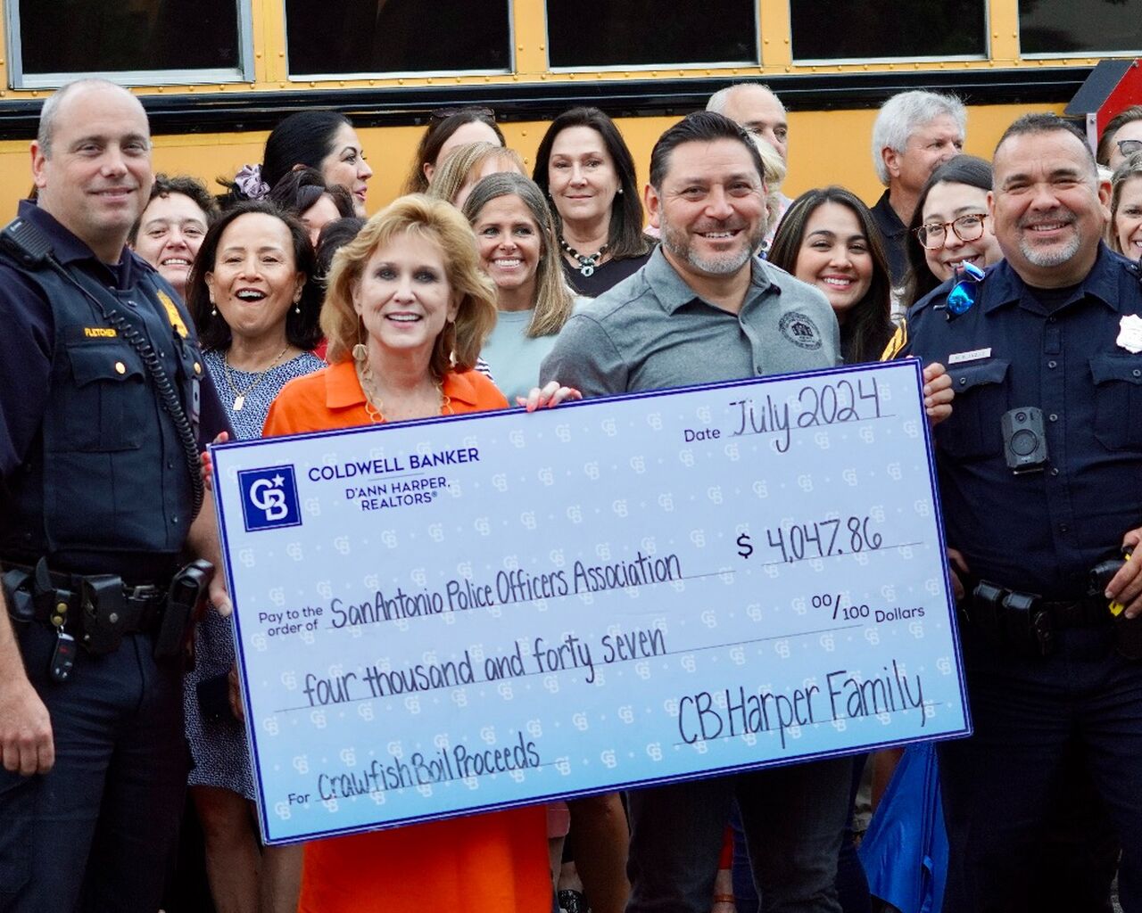 STUFF THE BUS DRIVE KSAT NEWS SEGMENT