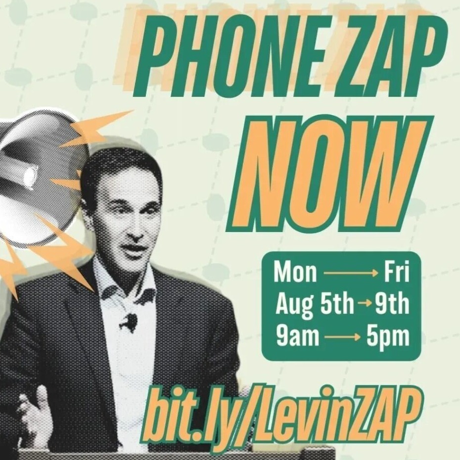 Ask new President Levin to drop the charges and meet our demands!
