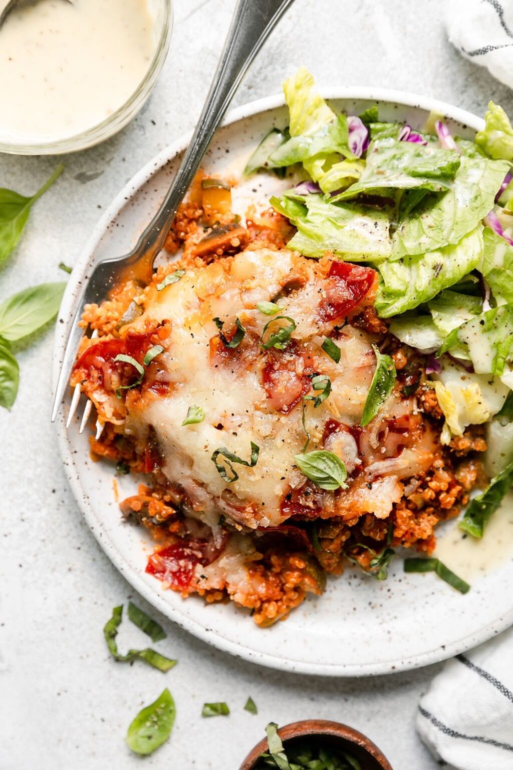 Pepperoni Pizza Casserole