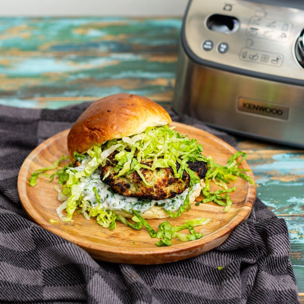 		Chicken Burgers with Coriander and Lime Mayo by Nico Reynolds | Kenwood UK