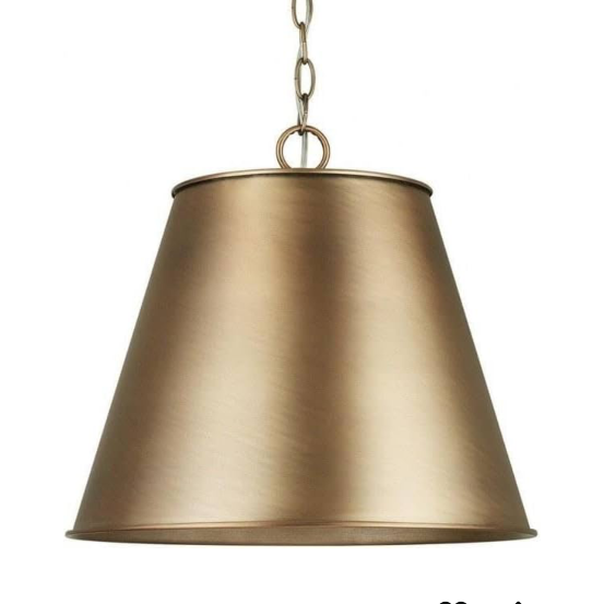 Brass pendant 
