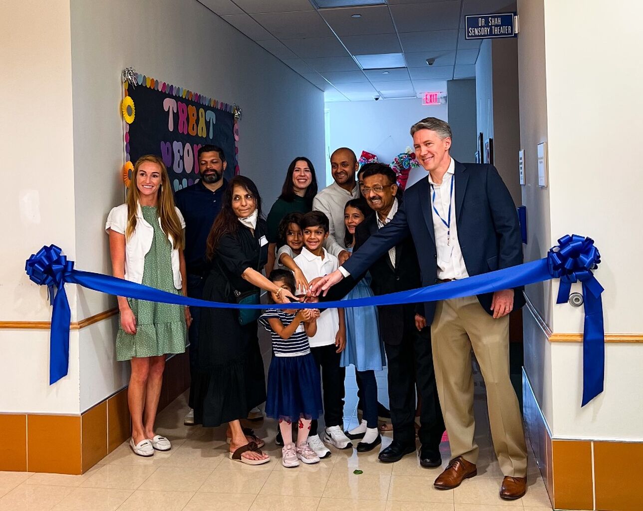 St. Joseph&rsquo;s School For The Blind Honors Dr. Hemant Shah, Unveils Newly Named Sensory Theater