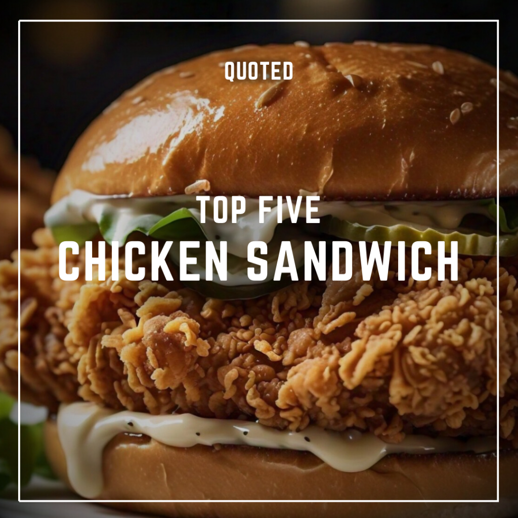 Quoted Toronto&rsquo;s Top 5: Fried Chicken Sandwich Spots