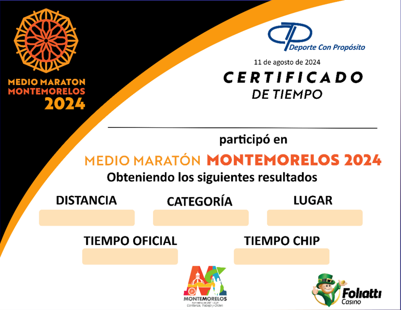 RESULTADOS MEDIO MARAT&Oacute;N MONTEMORELOS 2024