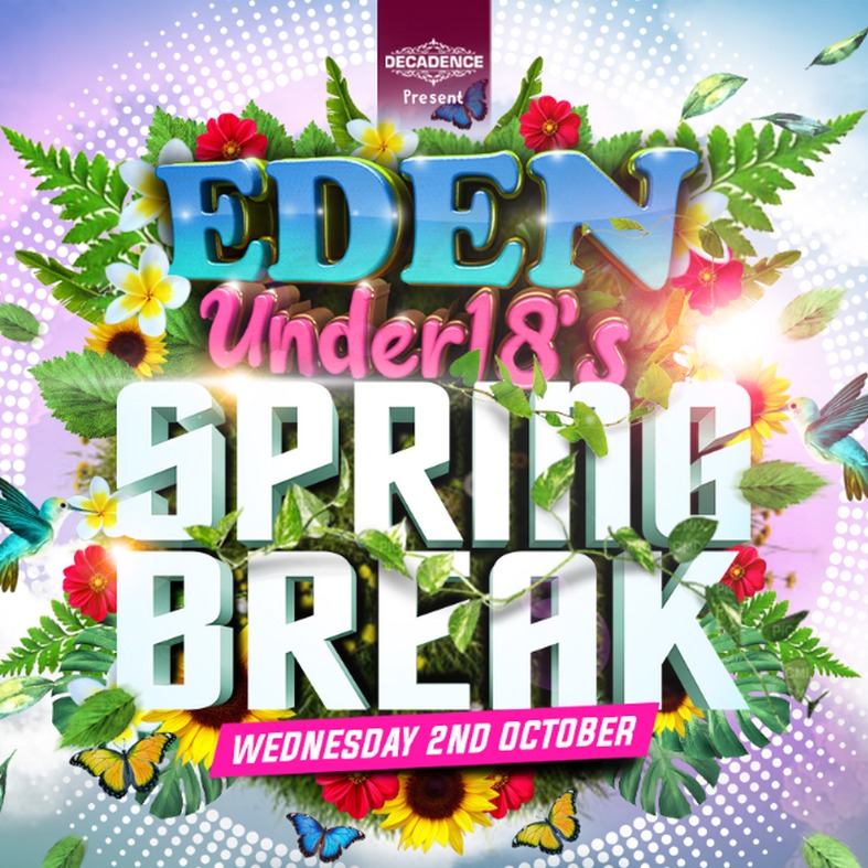EDEN U18S SPRING BREAK TICKETS