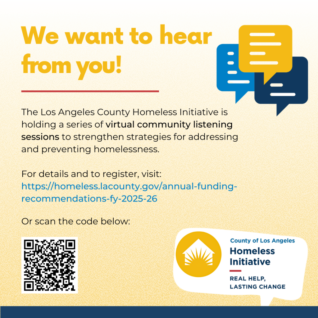 County Listening Sessions