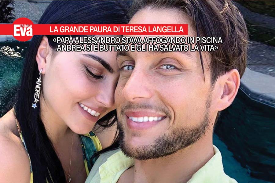 Teresa Langella: &laquo;pap&agrave; stava affogando, Andrea l'ha salvato&raquo;
