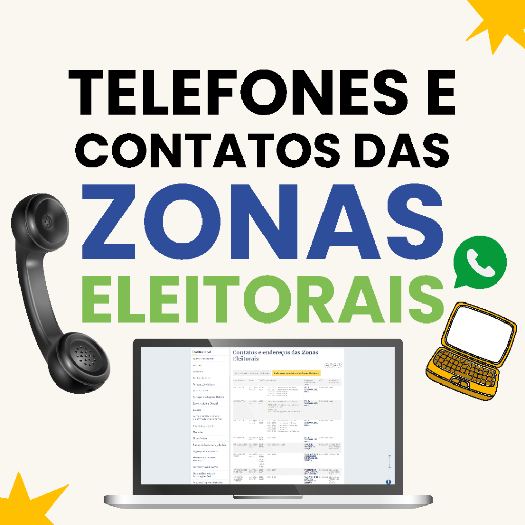 Telefone e contato das Zonas Eleitorais