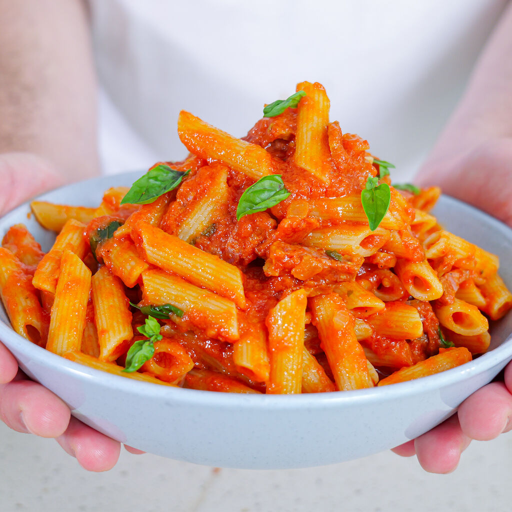 Pasta with Salami