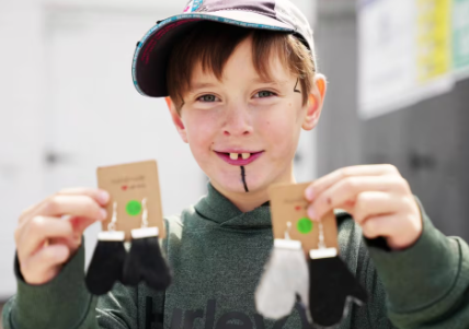 This 8-year-old entrepreneur is carrying on his family's crafting tradition