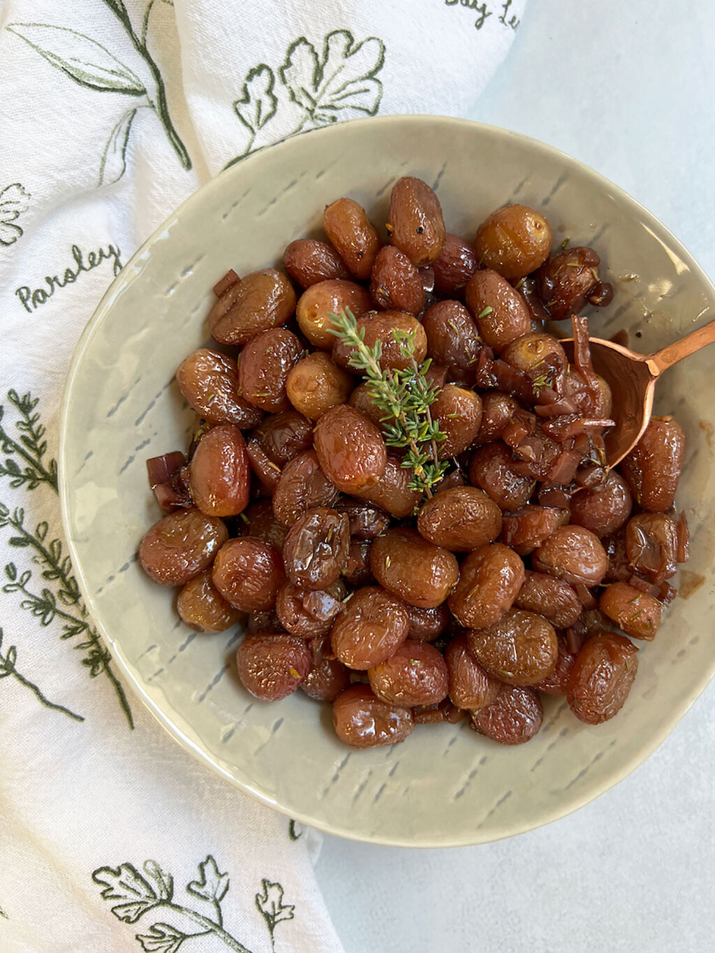 Roasted Grapes