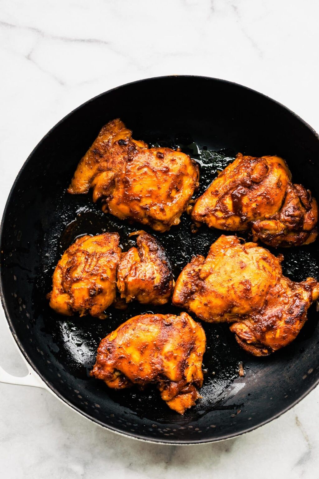 Crockpot BBQ Chicken Thighs