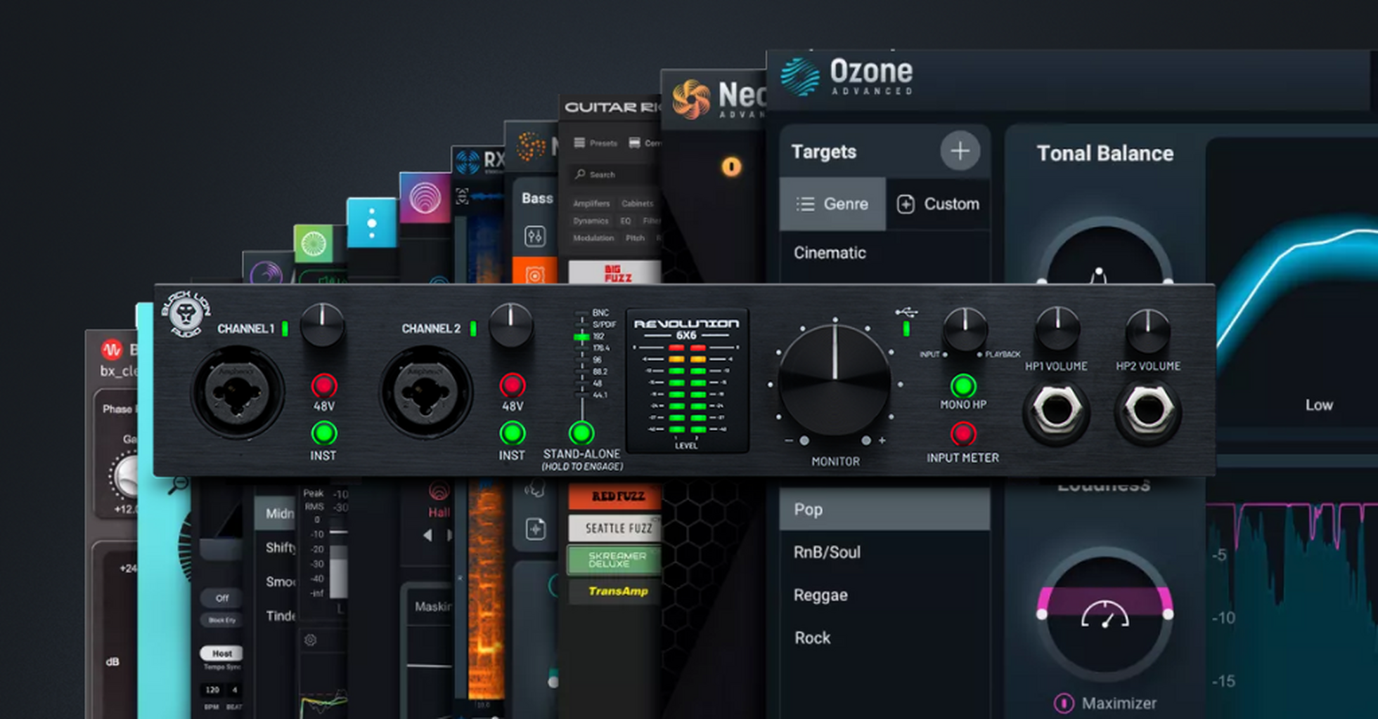 Black Lion and iZotope bundles at Sweetwater