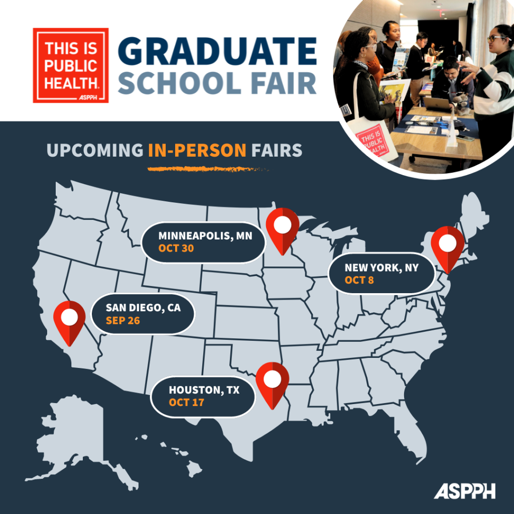 In-Person TIPH Graduate School Fairs