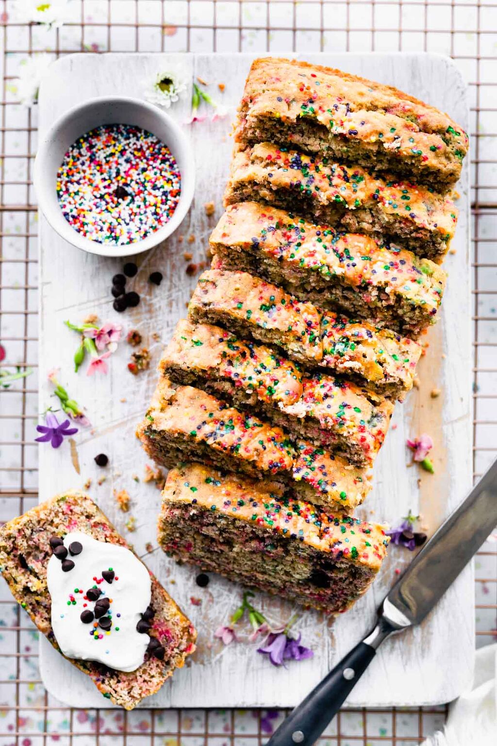 Ice Cream Bread (Gluten-Free + Vegan)