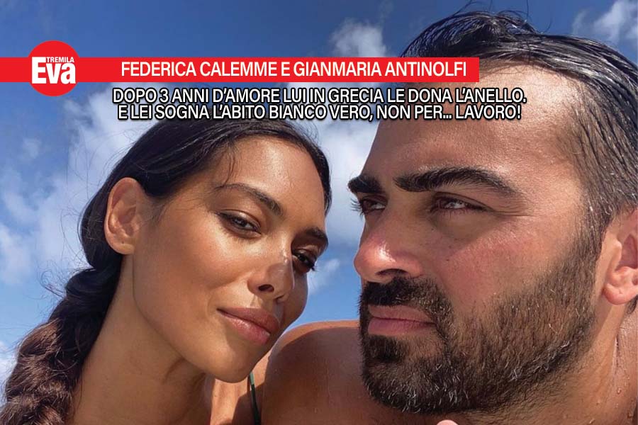 Gianmaria Adinolfi e Federica Calemme a nozze? L'anello c'&egrave;!