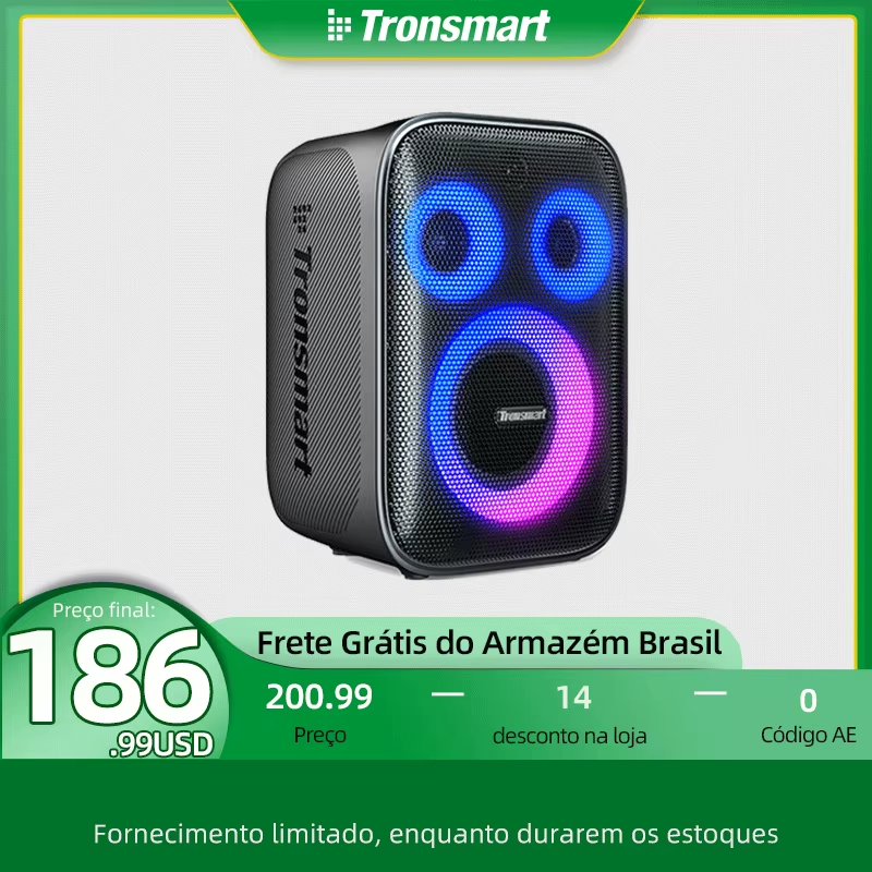 CAIXA DE SOM TRONSMART HALO 200