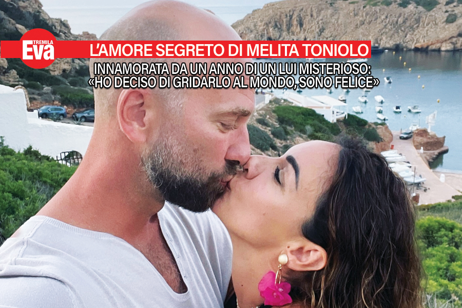 Melita Toniolo, un anno d'amore con il suo lui misterioso