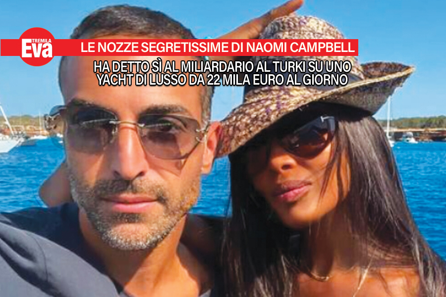 Naomi Campbell ha detto s&igrave; al suo miliardario Al Turki