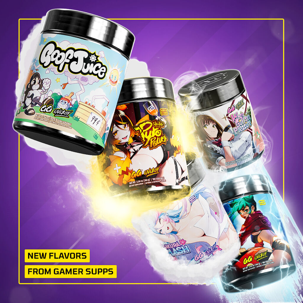 New Gamer Supps Flavors