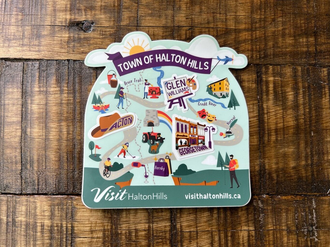 Halton Hills Sticker Map Program