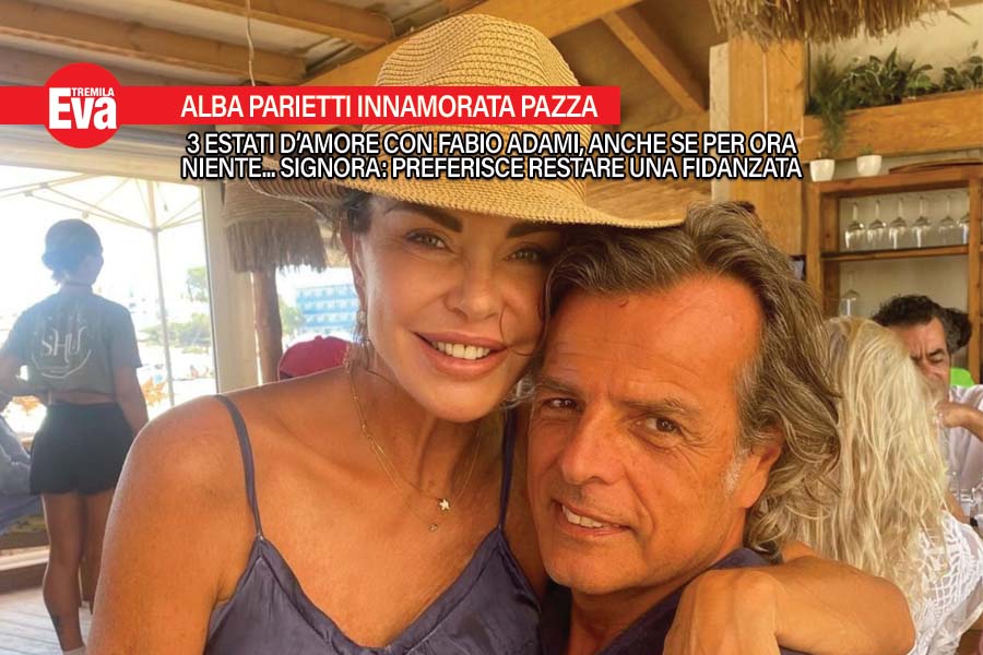 Alba Parietti, con Fabio Adami la vita &egrave; meravigliosa