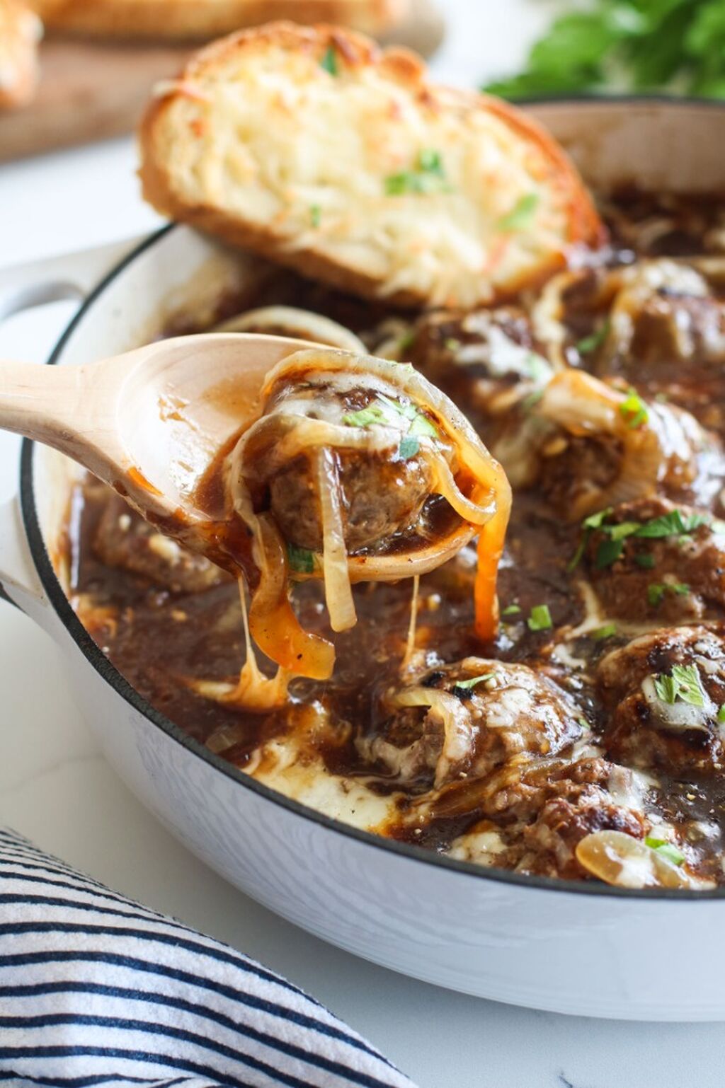 French Onion Meatballs (Sept Exclusive)