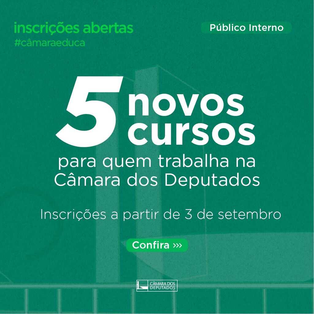 5 Novos Cursos