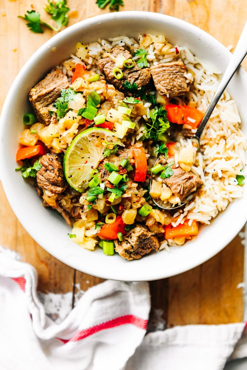 Crockpot Sweet and Sour Hawaiian Beef